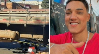 Motociclista de 18 anos morre após ser atropelado por caminhão em avenida de Catalão
